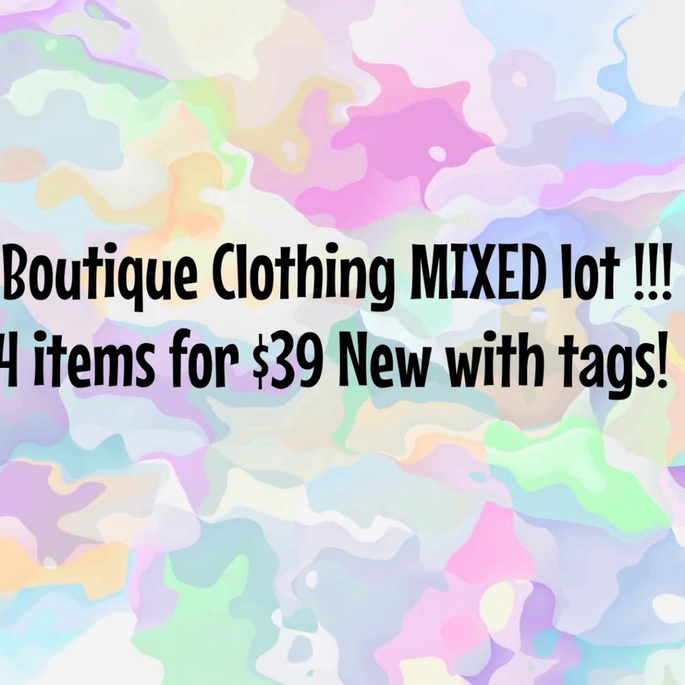 Mystery boutique box clothes, jewelry, accessories